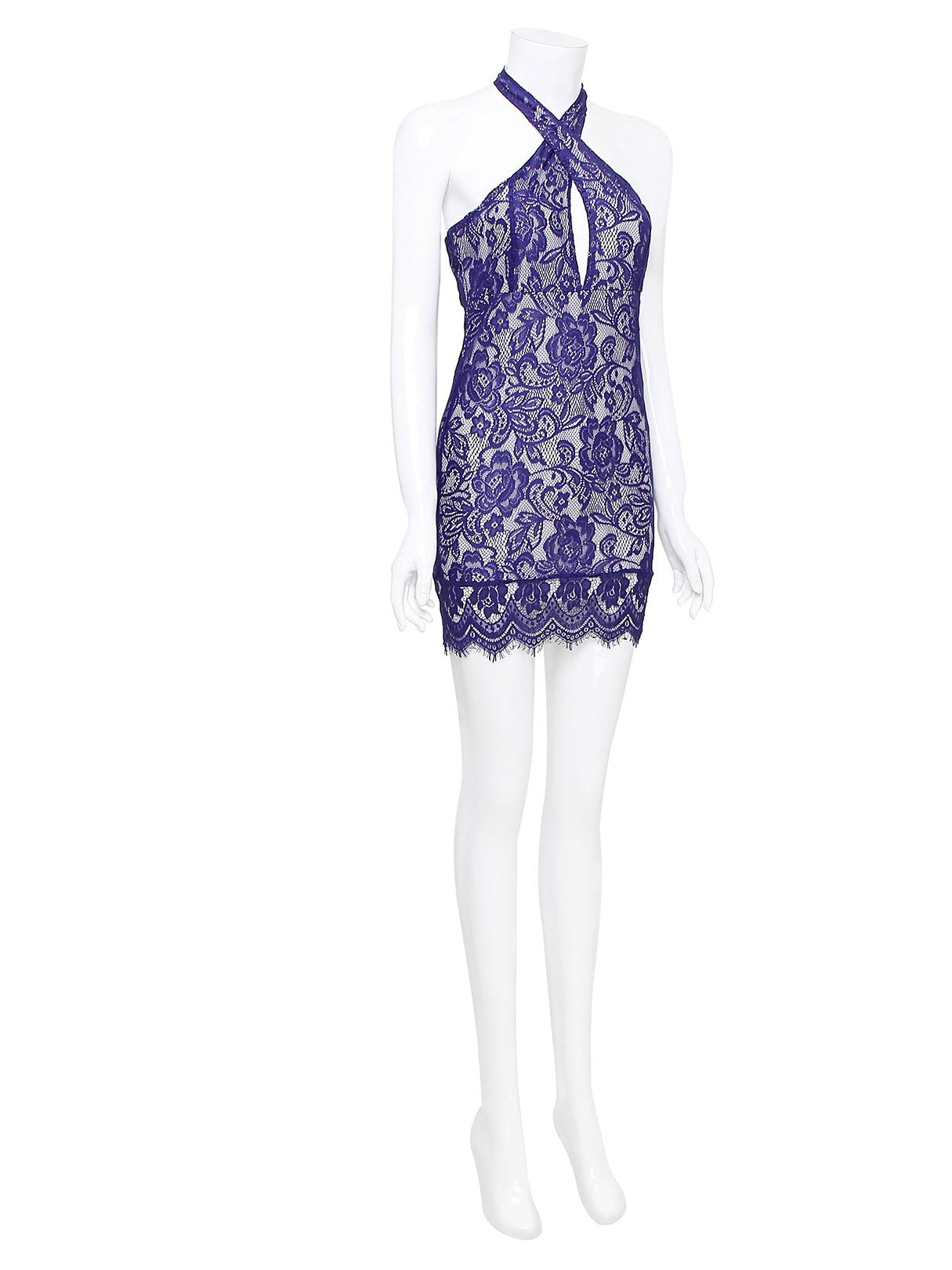 OEM Ladies Blue Sexy Dresses