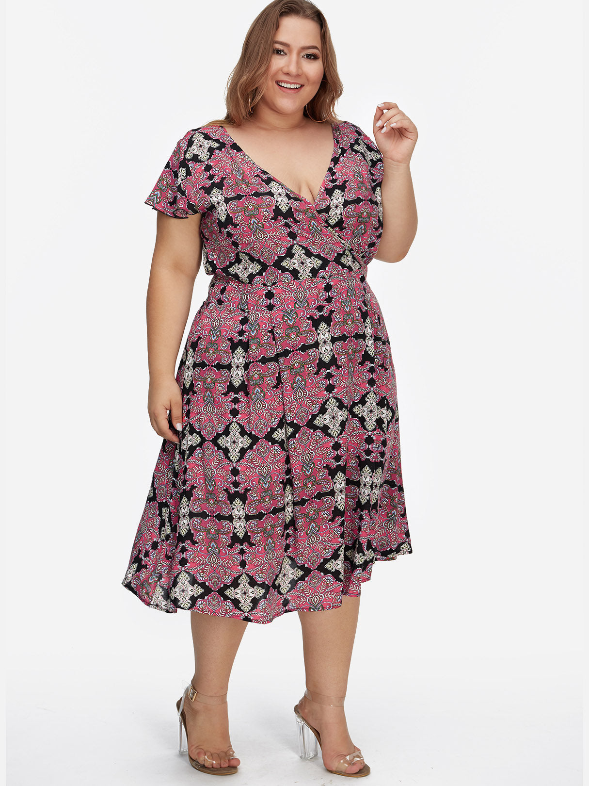 OEM ODM Womens Short Sleeve Plus Size Dresses