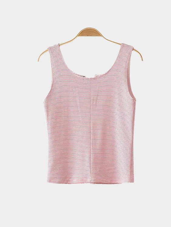 NEW FEELING Womens Striped Camis