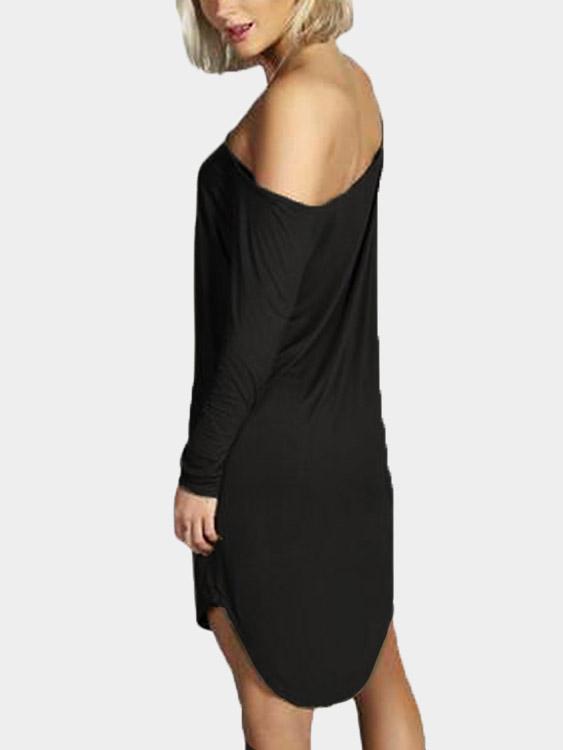 NEW FEELING Womens Black Mini Dresses
