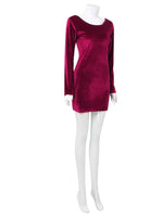 OEM Ladies Burgundy Sexy Dresses