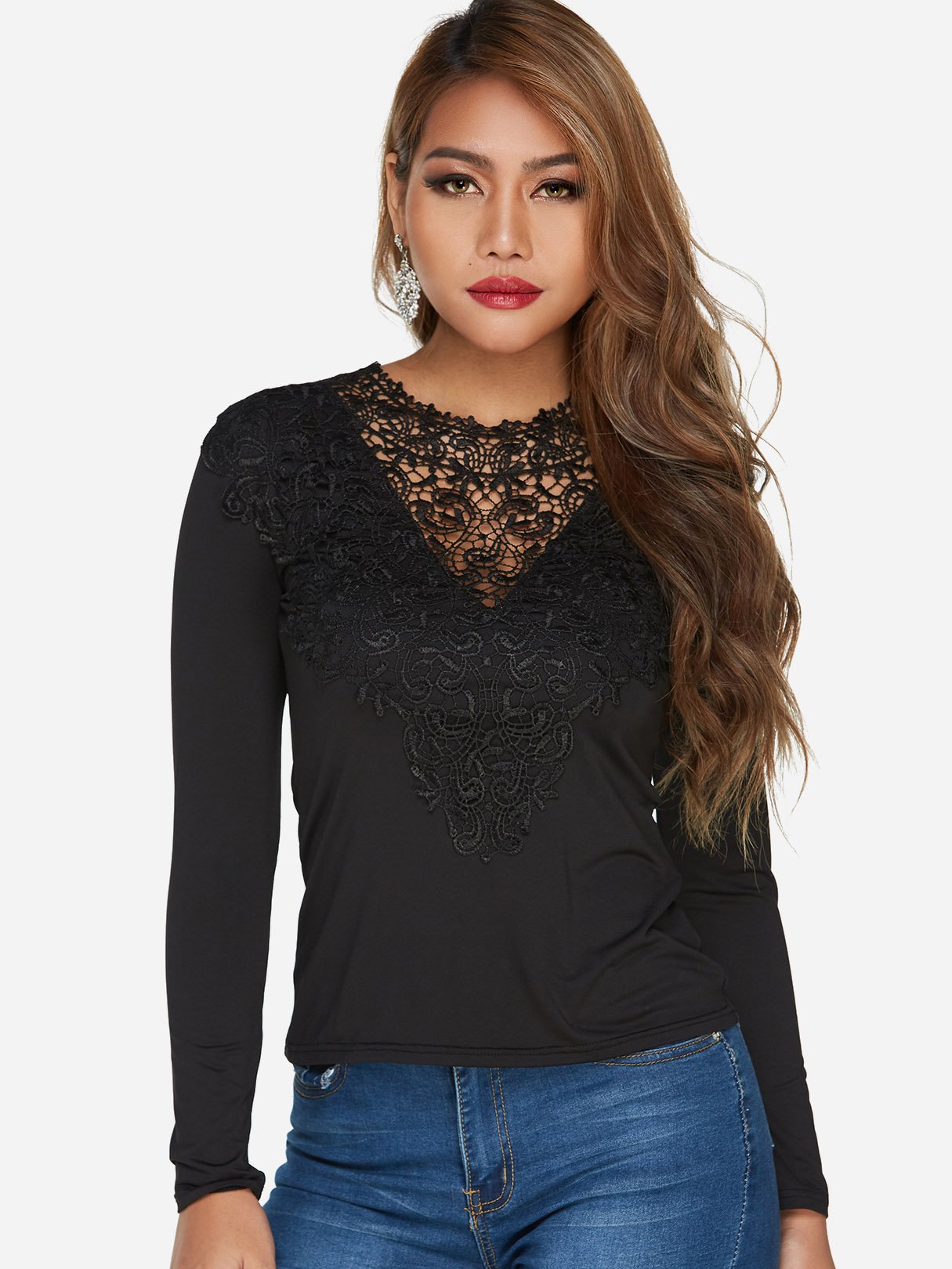 ODM Ladies Long Sleeve Top