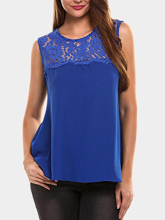OEM ODM Womens Blue Camis