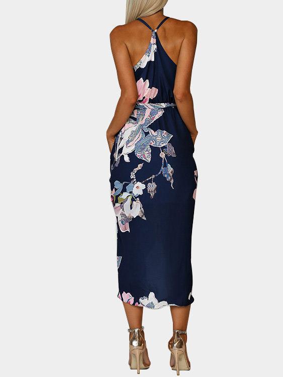 NEW FEELING Womens Dark Floral Dresses