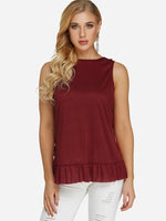 OEM Ladies Burgundy Camis
