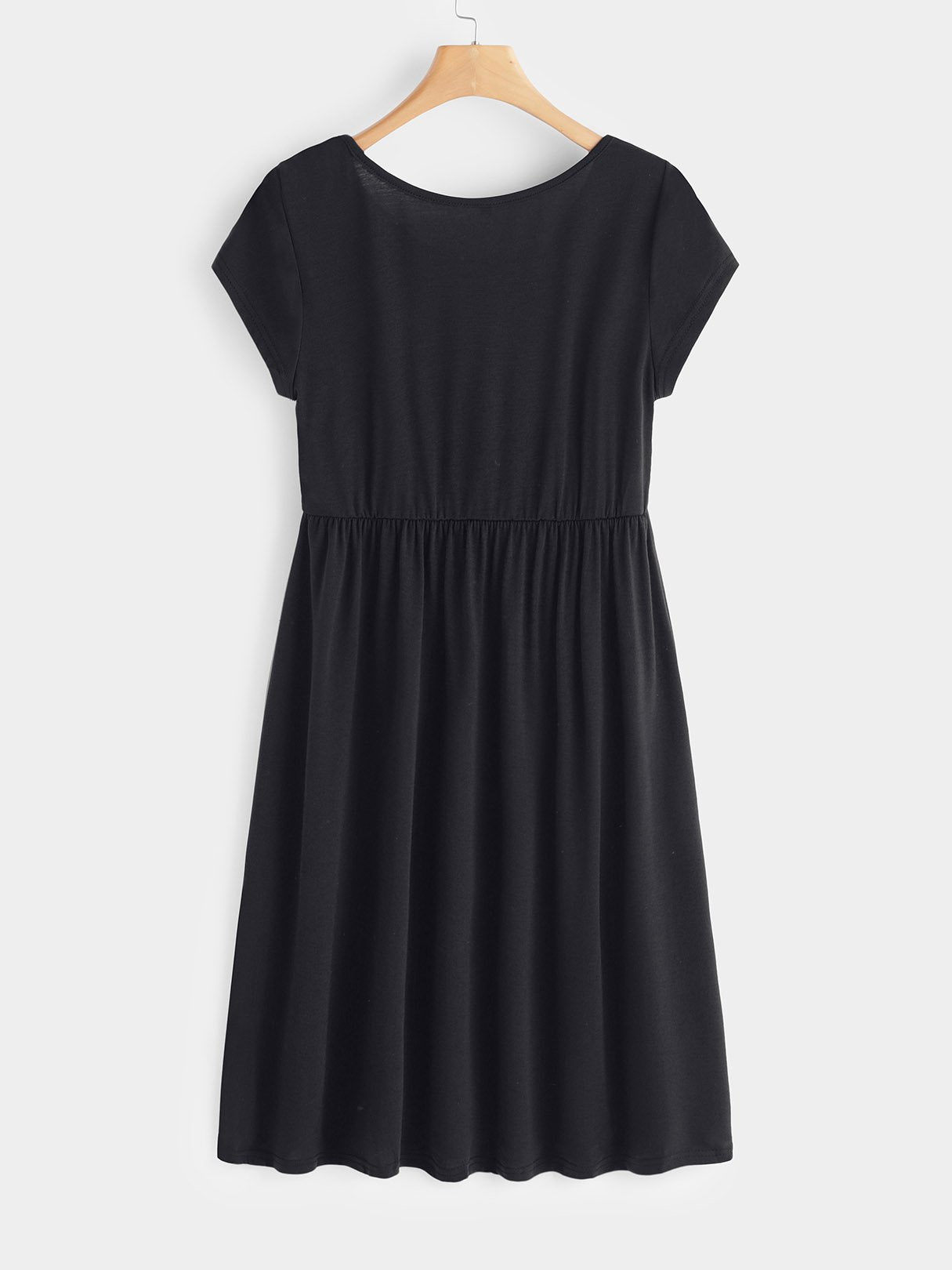 NEW FEELING Womens Black Midi Dresses