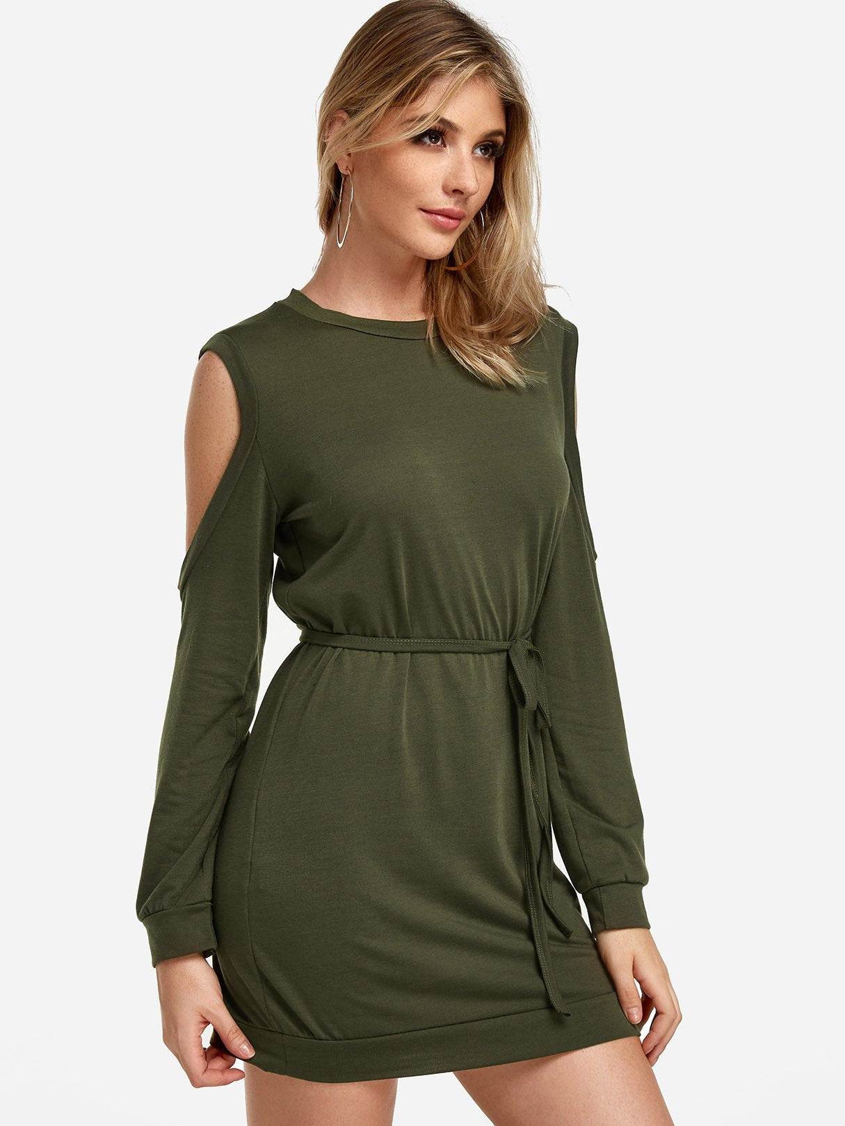 ODM Ladies Long Sleeve Casual Dresses