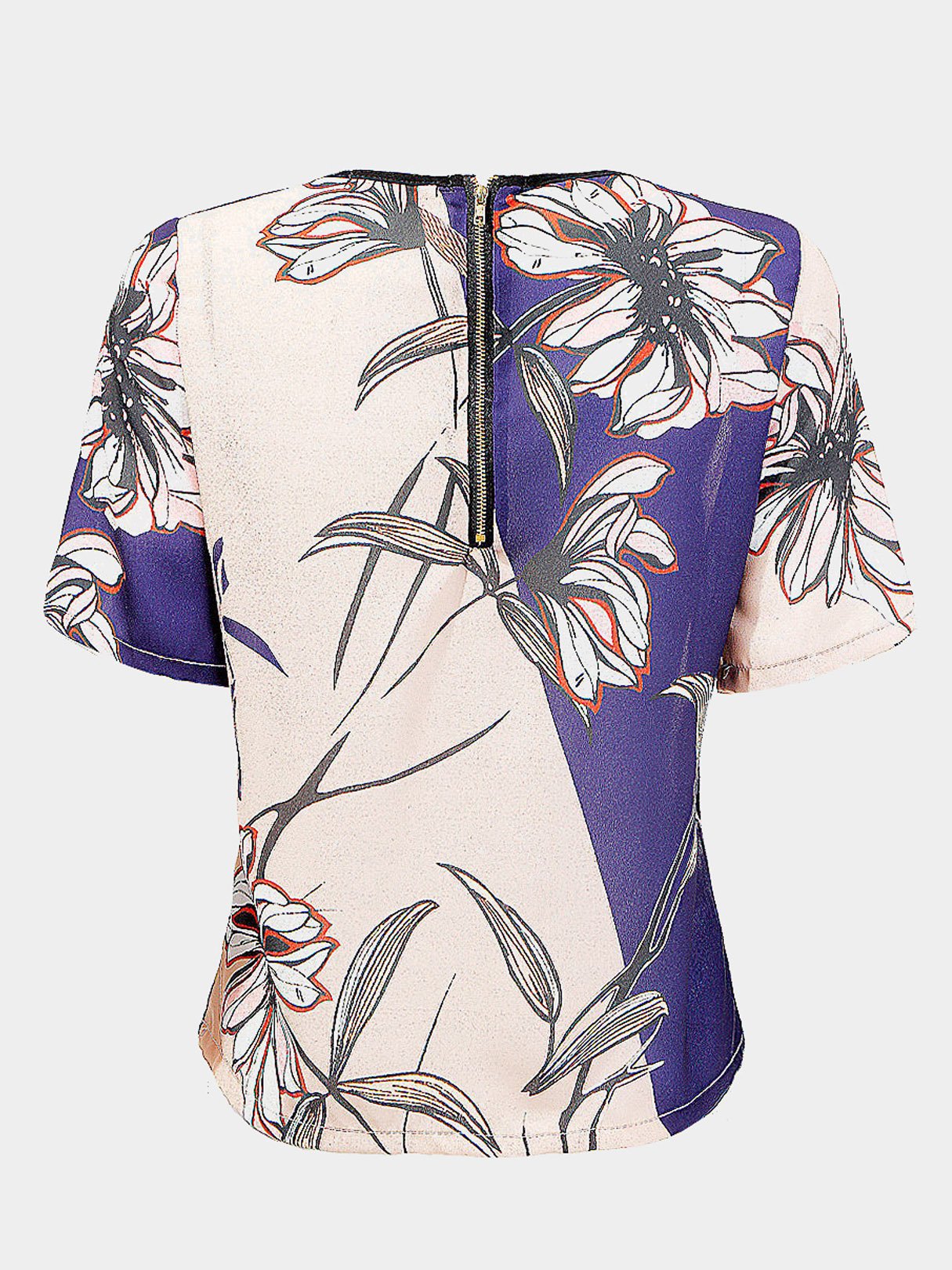 NEW FEELING Womens Floral T-Shirts