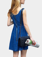 NEW FEELING Womens Blue Casual Dresses