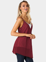 OEM Ladies Burgundy Camis