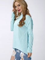 OEM Ladies Blue T-Shirts