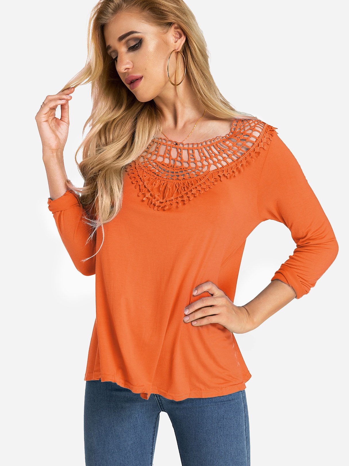 ODM Ladies Long Sleeve Top