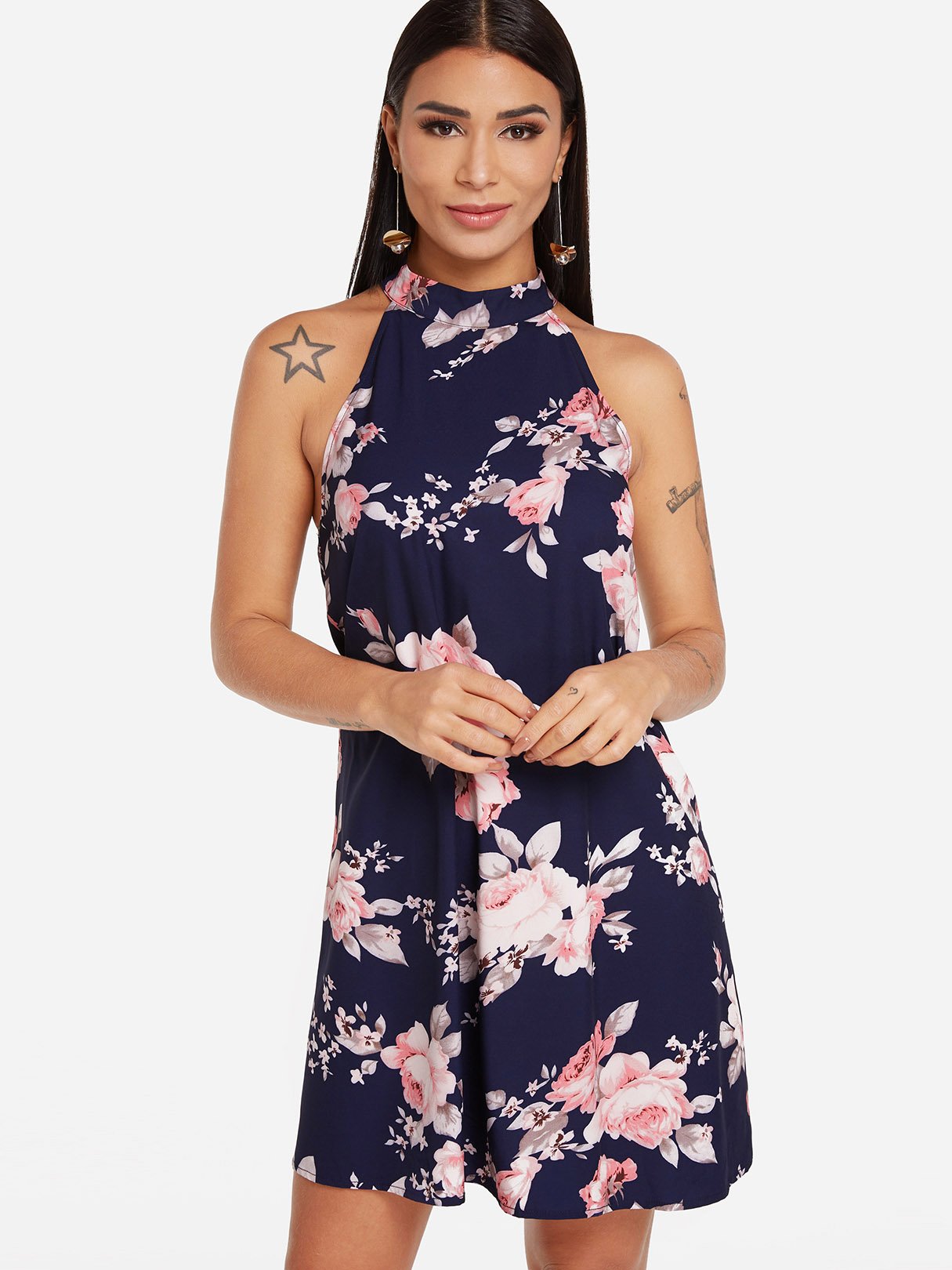 ODM Ladies Sleeveless Mini Dress