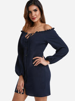 ODM Ladies Long Sleeve Mini Dress