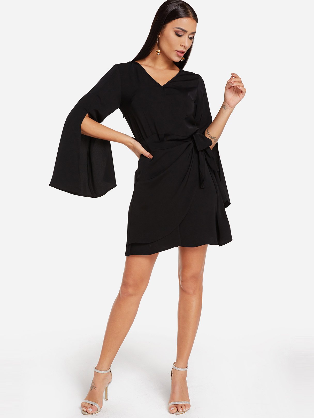 OEM ODM Purple And Black Lace Dress