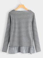 NEW FEELING Womens Grey T-Shirts