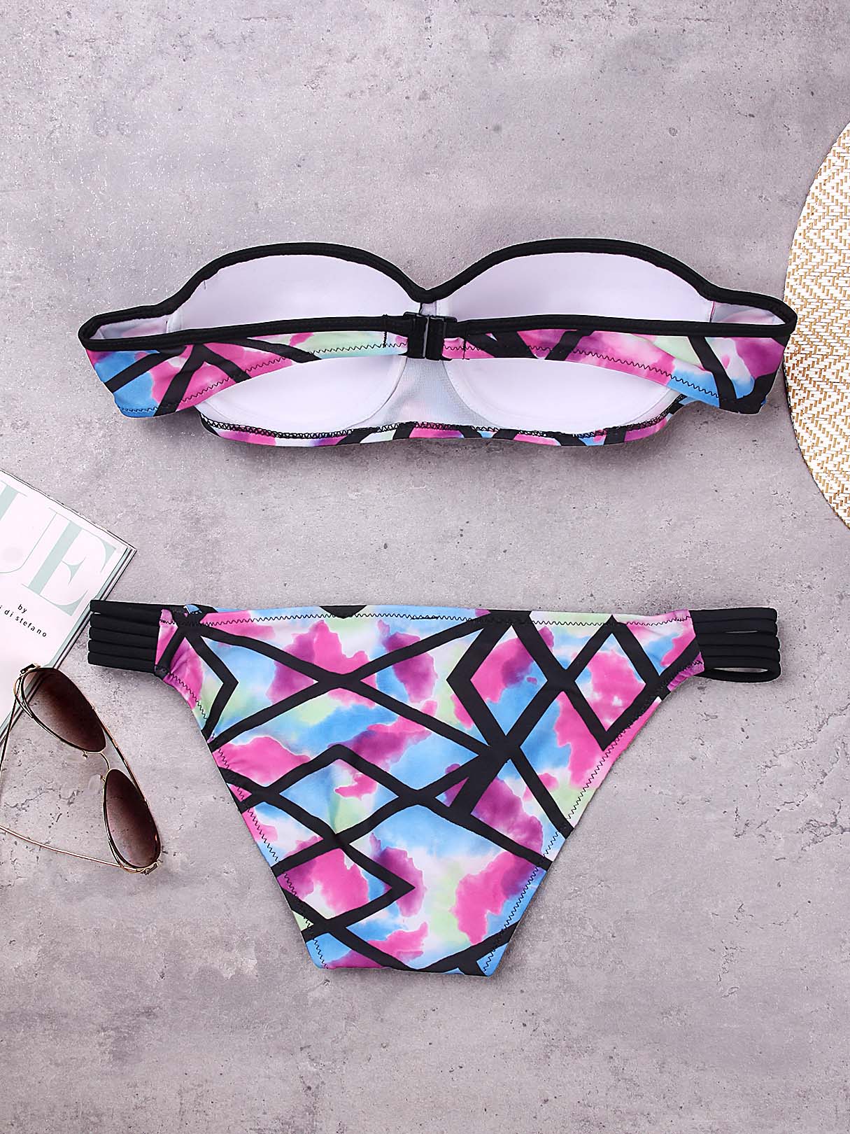 NEW FEELING Womens Multi Bikinis