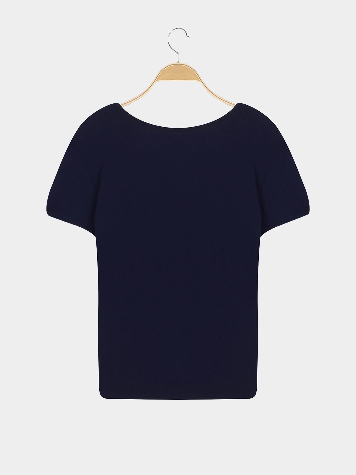 NEW FEELING Womens Blue T-Shirts