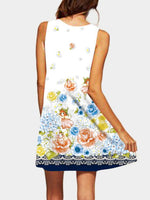 NEW FEELING Womens Multi Floral Dresses