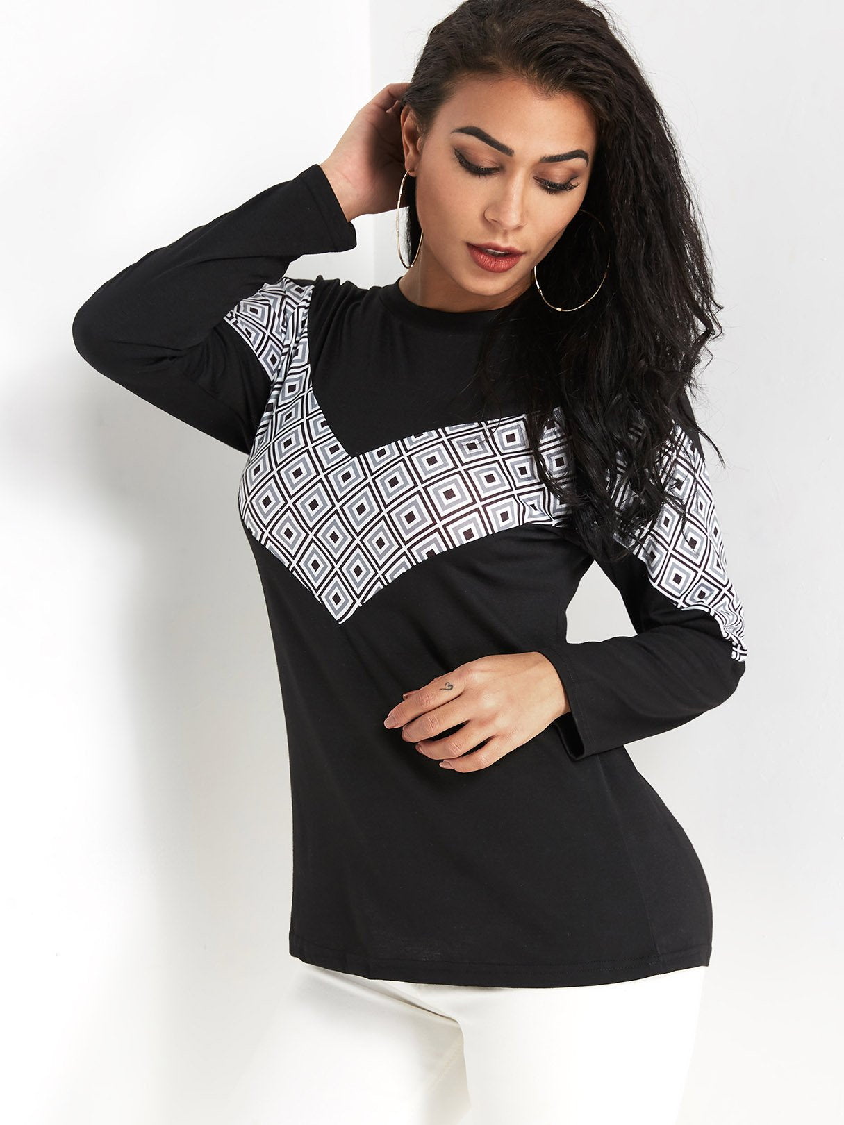Custom Elegant White Evening Blouses