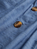 OEM ODM Womens Blue V-Neck Dresses