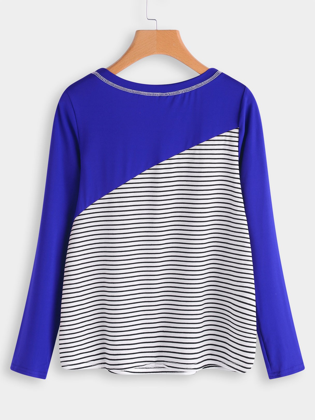 NEW FEELING Womens Blue T-Shirts