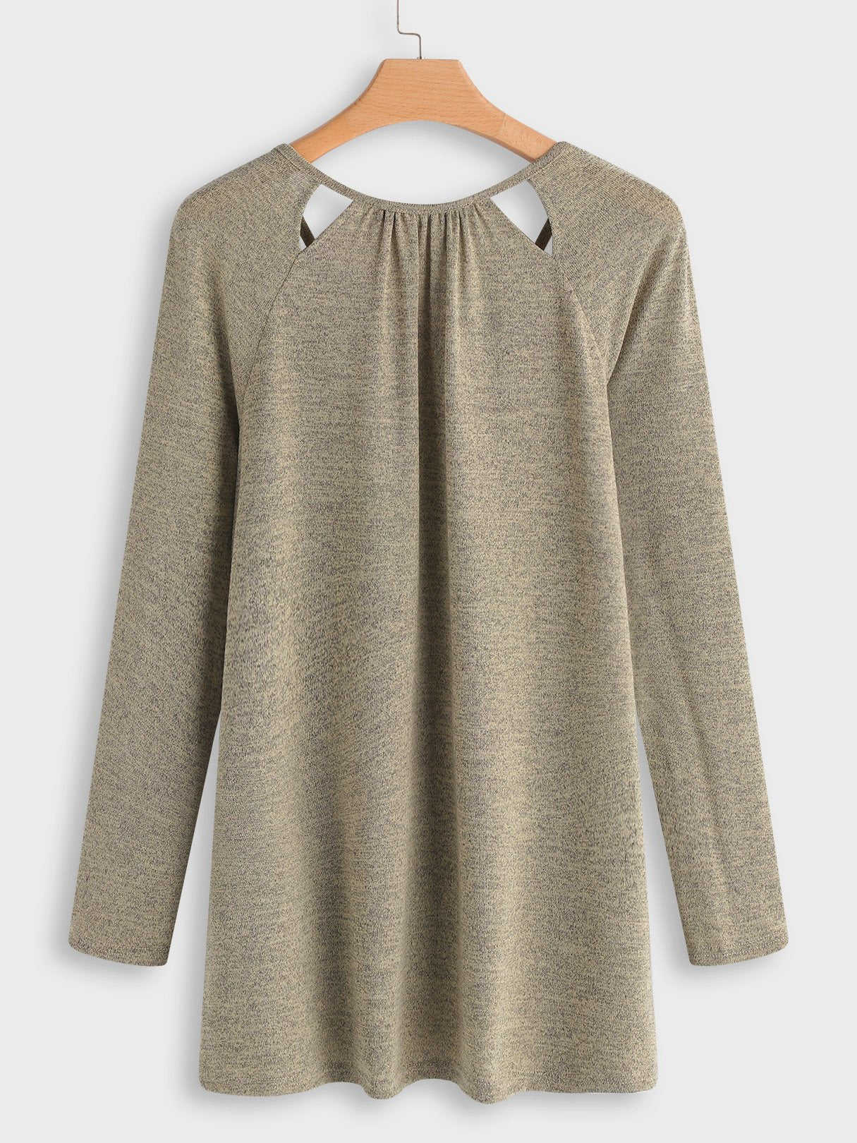 NEW FEELING Womens Beige T-Shirts