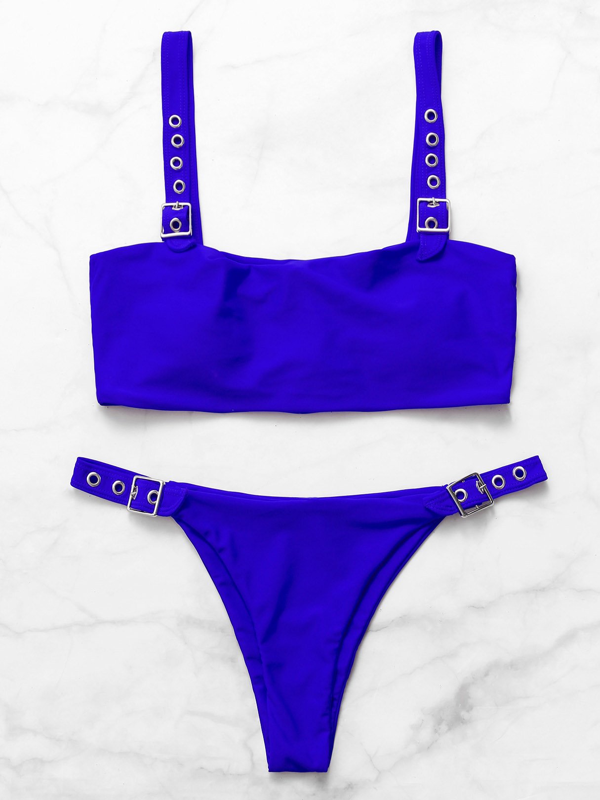 Wholesale Square Neck Two Piece Bikinis