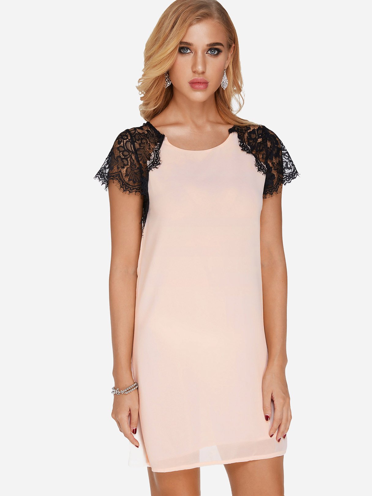 ODM Ladies Half Sleeve Casual Dress
