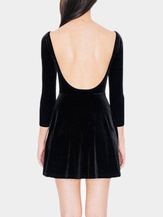 NEW FEELING Womens Black Sexy Dresses