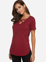 ODM Ladies Short Sleeve T-Shirts