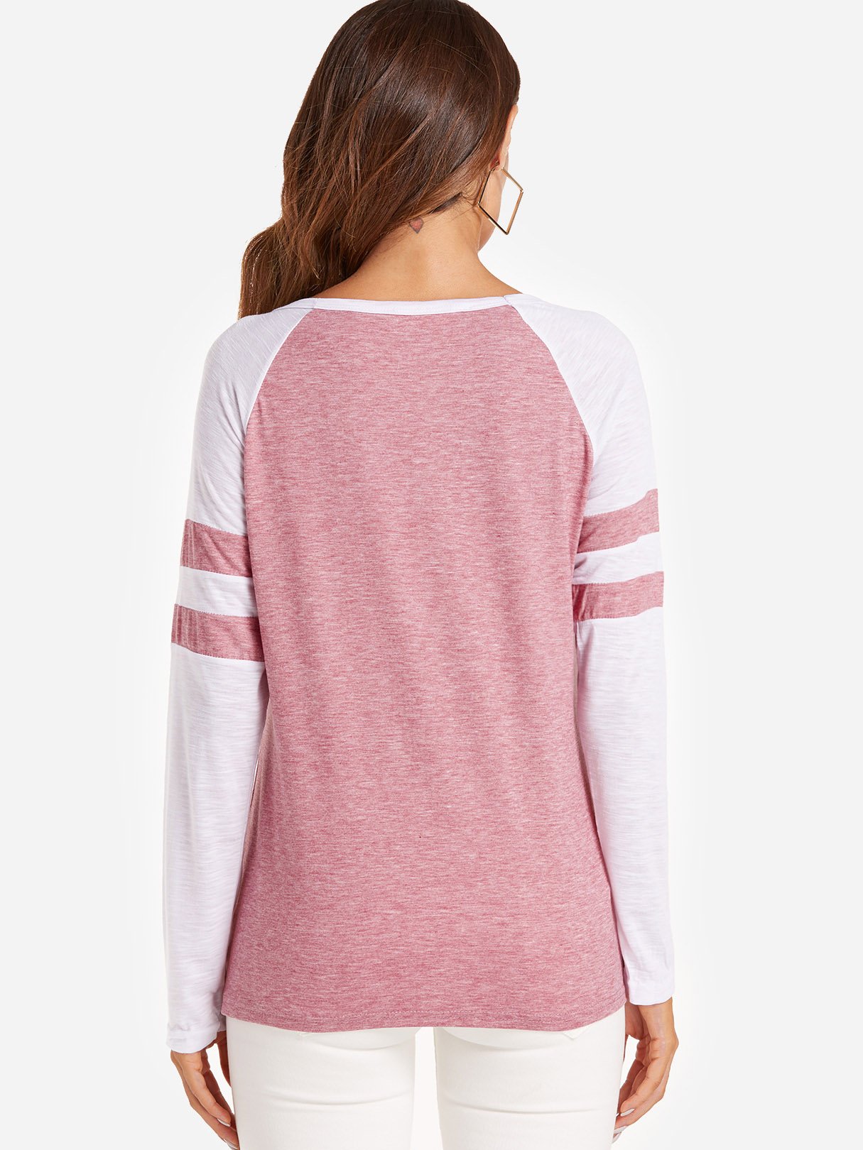 NEW FEELING Womens Red T-Shirts