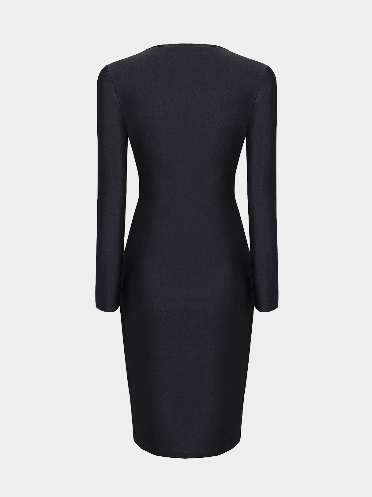 NEW FEELING Womens Black Midi Dresses