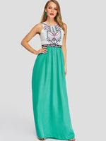 ODM Ladies Sleeveless Casual Dress
