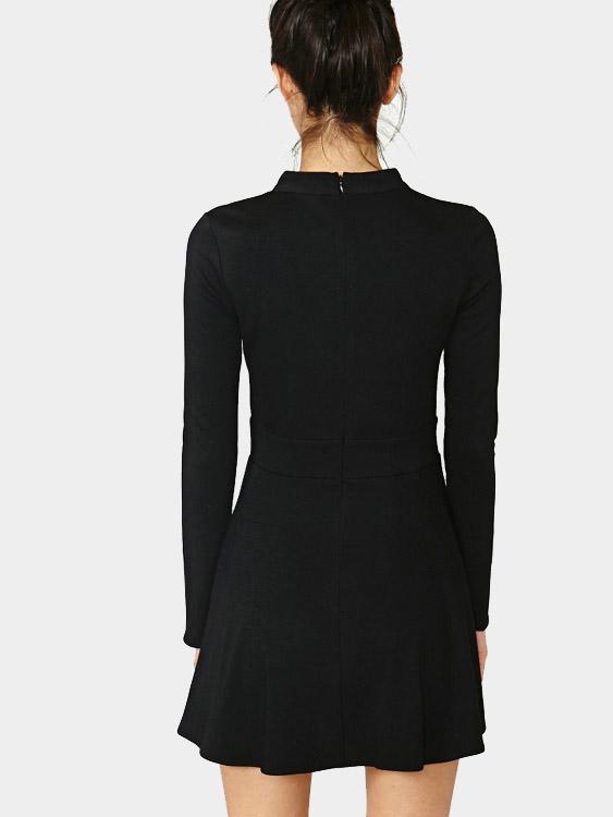 NEW FEELING Womens Black Mini Dresses