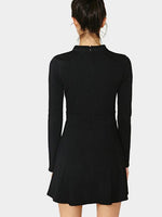 NEW FEELING Womens Black Mini Dresses