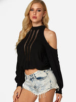 OEM Ladies Black Blouses