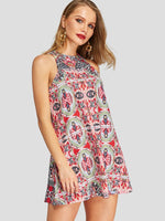 ODM Ladies Sleeveless Mini Dresses