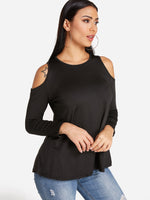 OEM Ladies Black T-Shirts