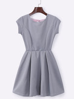 OEM Ladies Grey Mini Dresses