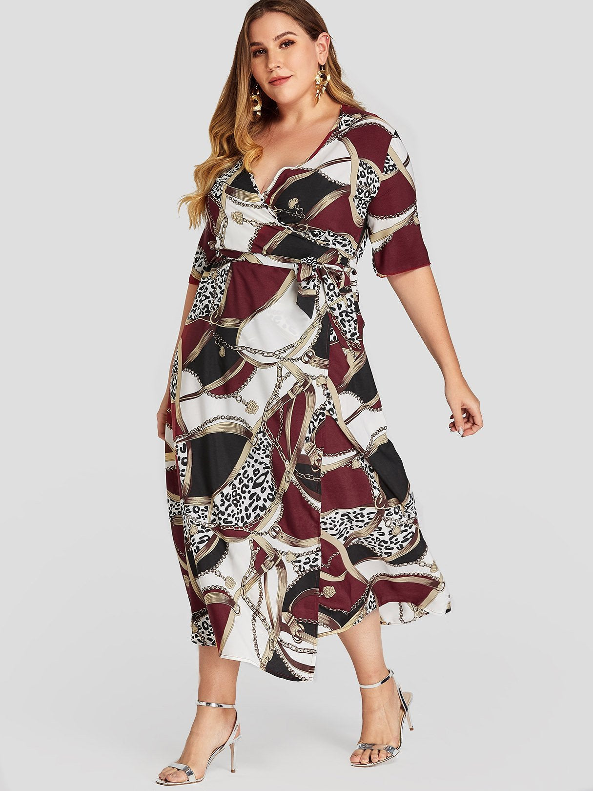 OEM Ladies Multi Plus Size Dresses