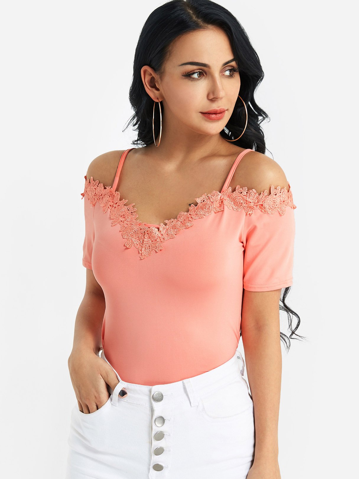 ODM Ladies Short Sleeve Top
