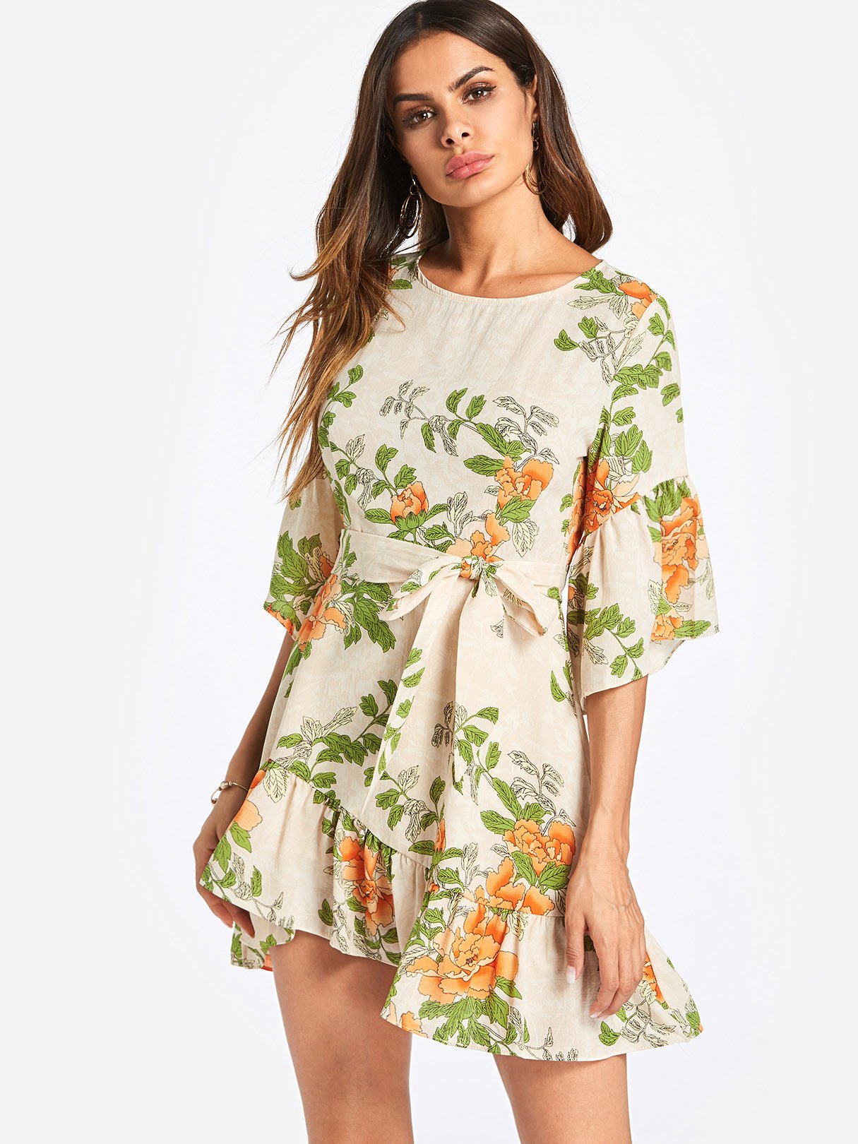 ODM Ladies Half Sleeve Dresses
