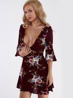 ODM Ladies 3/4 Sleeve Dresses