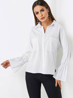 ODM Ladies Long Sleeve Blouses
