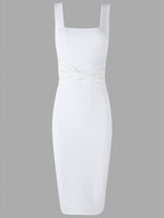 Custom Long White Velvet Dress
