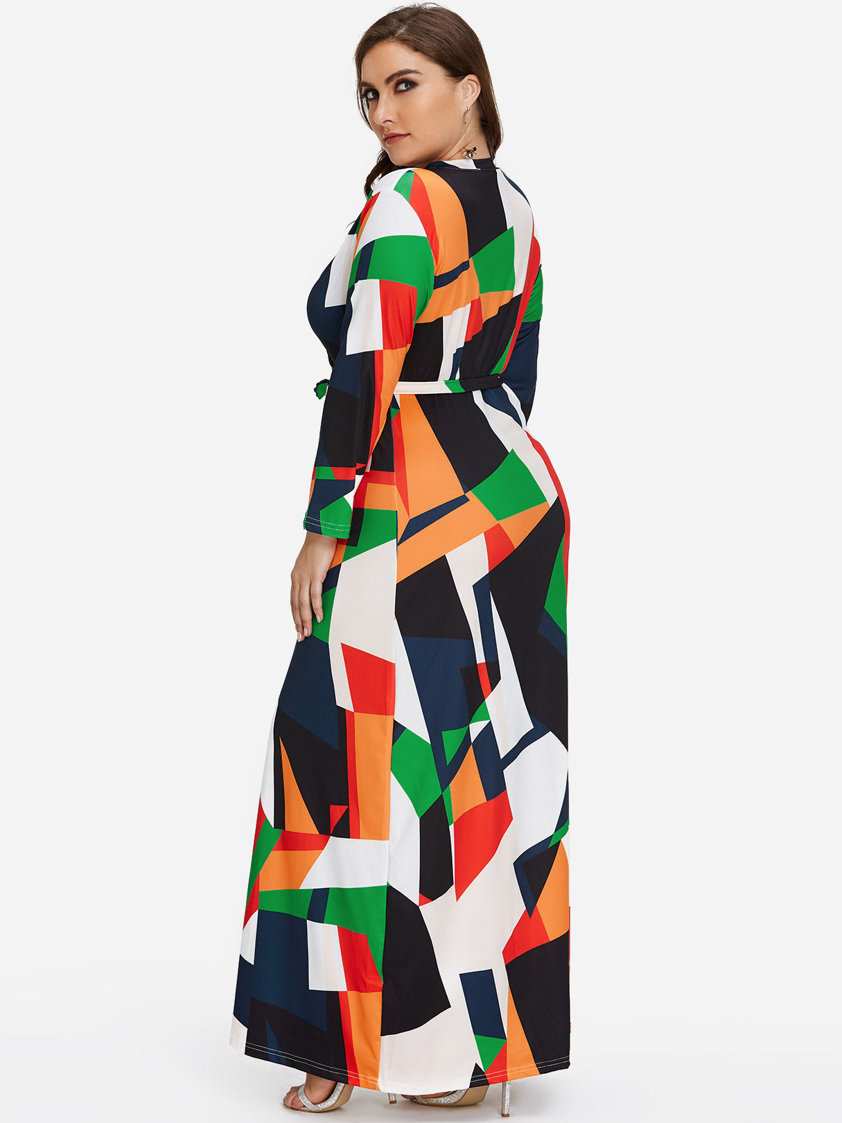 NEW FEELING Womens Multi Plus Size Dresses