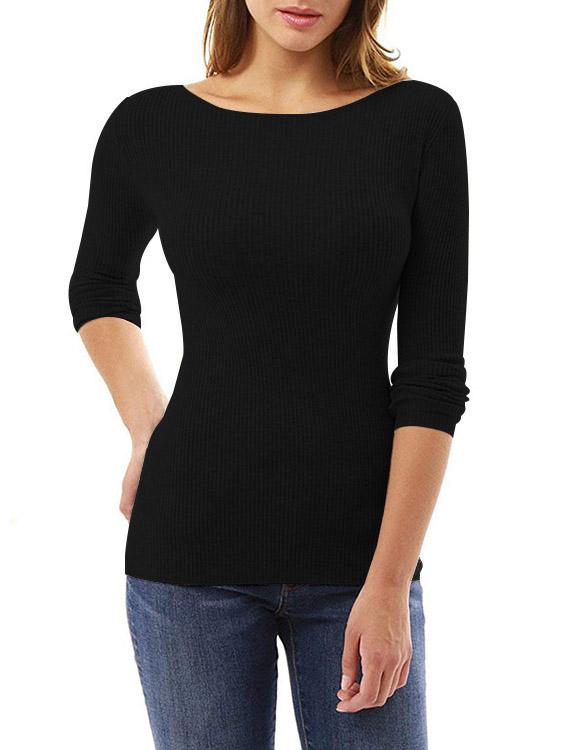 Wholesale Knit Round Neck T-Shirts