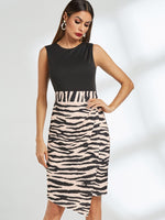 ODM Ladies Sleeveless Casual Dresses