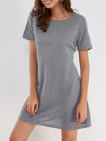 ODM Ladies Short Sleeve Mini Dresses